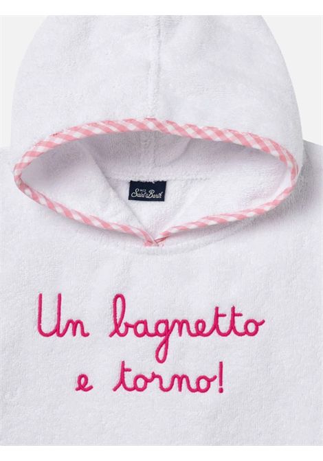 Accappatoio con stampa SAINT BARTH | BAP0001 BABY PONCHO03894H VICHY 0121